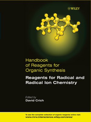 cover image of Handbook of Reagents for Organic Synthesis, Reagents for Radical and Radical Ion Chemistry